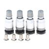 4 Stück TPMS Reifendrucksensor Ventilschaft für Autoräder Einfacher lecksicherer Ersatz für die meisten Autos