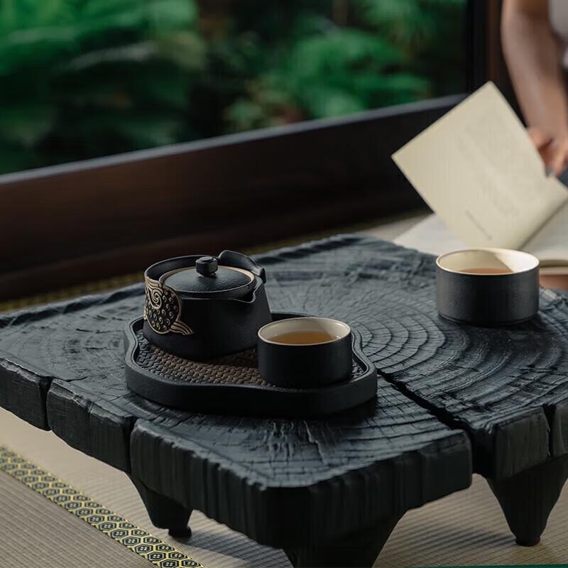 Wanqiantang Outdoor Ceramic Tea Set with Travel Bag