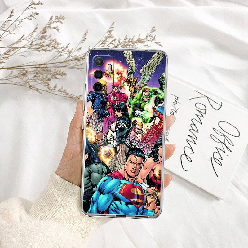 Justice league Phone Case for Motorola Moto E13 E15 E20 E22 E22I E22S E30 E32 E40 E7 E7I G Plus Power Play Stylus G22 G14