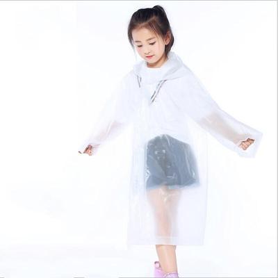 Children's Reusable EVA Raincoat