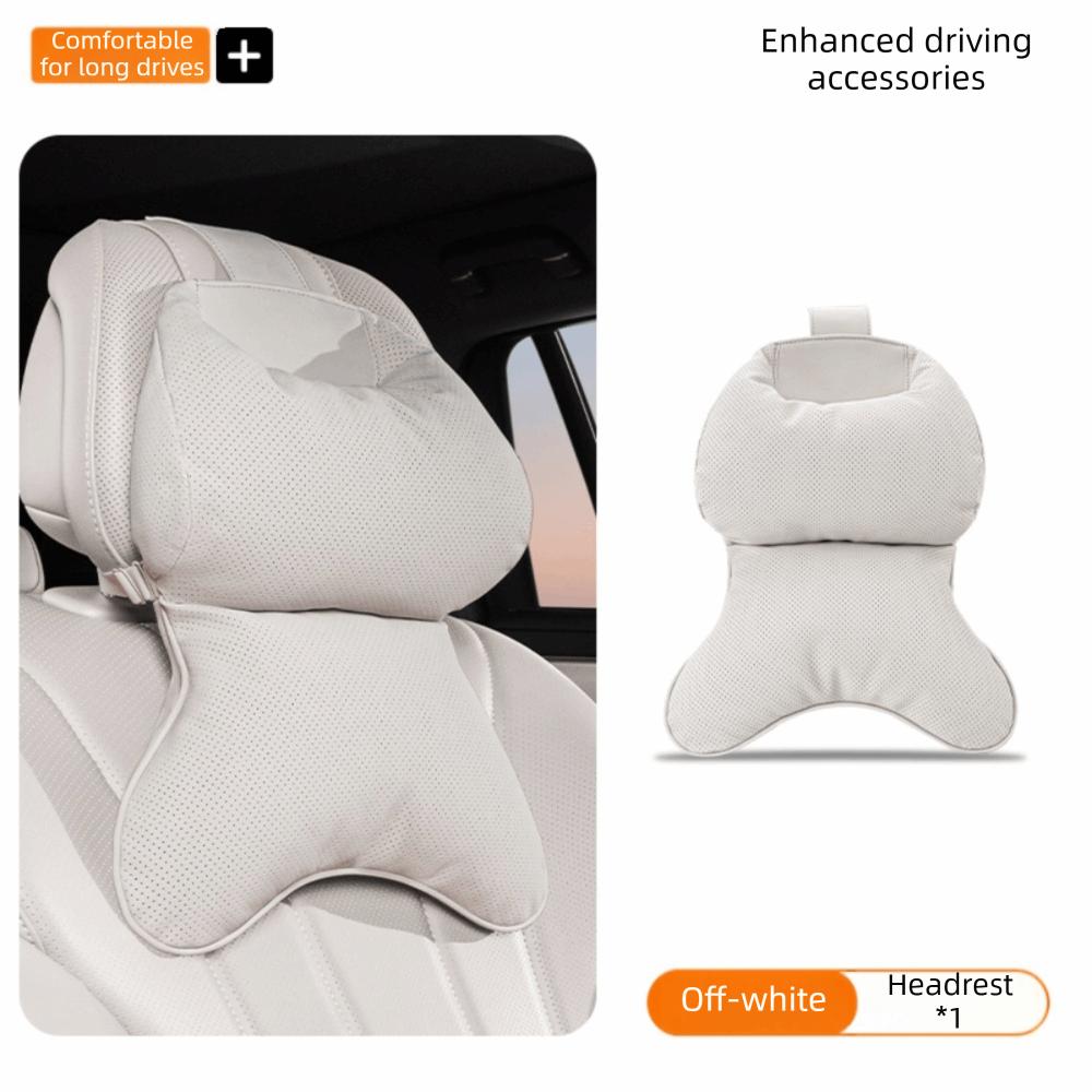 Breathable Neck Pillow Height Adjustable Back Support Pillow Car Headrest Car Accessories