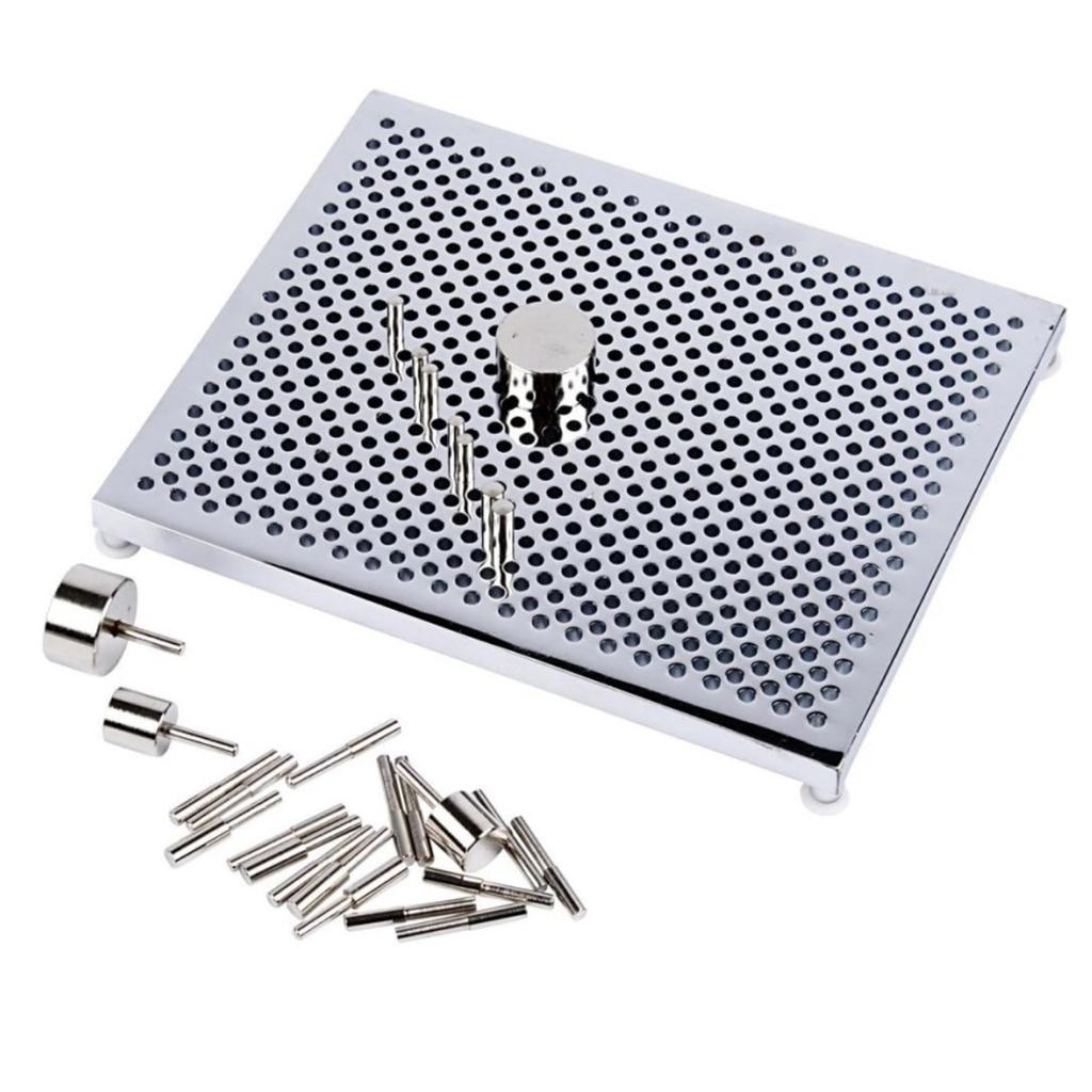 Aluminum Wire Jig Complete Jewelry Making Tool Set Practical Wire Looping Kit Wire Bending Board for Y Jewelry