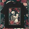 Skull And Cat T Shirt Oversized O-Neck Tee Retro For Men Woman Tees Graphic Printing Clothes Streetwear Tops Loose T-Shirt