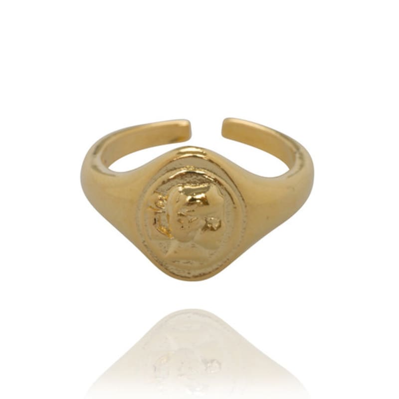 AUGUST ALICE Vanve 18K Cameo Ring