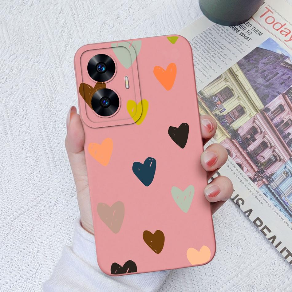For OPPO Realme C55 C35 C33 C31 Phone Case Upgrade Camera Protection Liquid Silicone Bumper Cover For Realme C 55 35 33 31 Shell