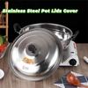 Universal Round Pot Lids Cover 28/32/36/40cm Cooking Pot Wok Lid  Kitchen Accessories
