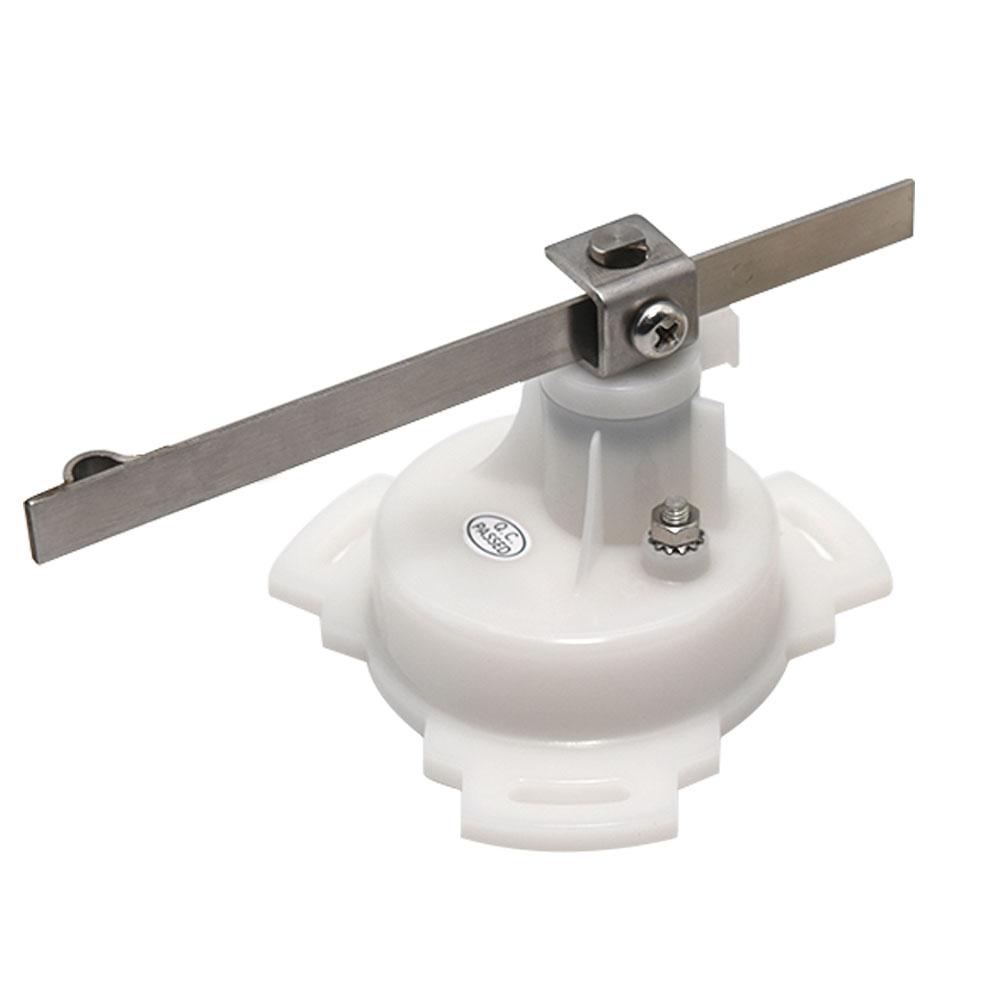 52mm Rudder Angle Indicator with Rudder Angle Sensor Red Backlight 0-190 Ohm for Marine Yacht 12V/24V