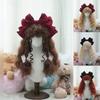 24inch Lolita Style Wig Curly Bangs | Heat Resistant Synthetic Hair for Cosplay, Halloween, Anime Theme Party Dress Up