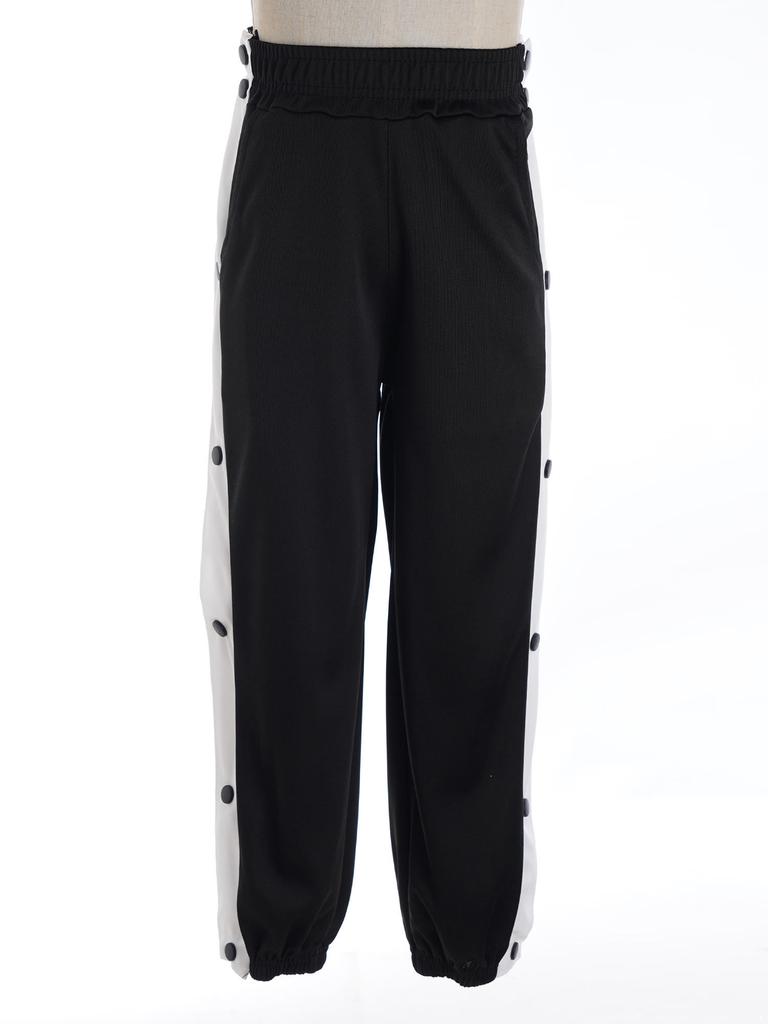 Chlapci po operaci Kalhoty Kalhoty na odtržení knoflíku Dětská basketbalová dráha Spodní část Joggingové kalhoty Gym Activewear