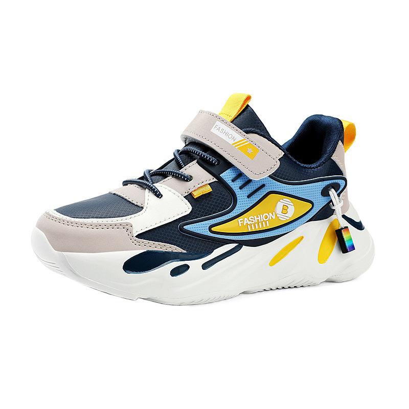 Boys and children's sports shoes autumn new children's shoes men's middle-aged and older children's casual sports shoes fashion trendy shoes foreign 