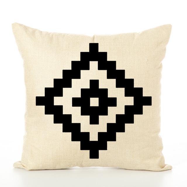 Design Nordic Style Pillows for Home Fabric Living Room and Home Use Retro
