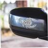 2 Pcs Car Scorpion Stickers Metal Decals for Vehicle Door Window Decor 3D Adhesive Car Body Emblems Scratch Cover Durable