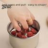 Round Food Shaper Tool Stainless Steel Meatball Maker 6/12-Hole Manual Meat Press Mold for Homemade Falafel Beef Pork Fish Balls Non-Stick