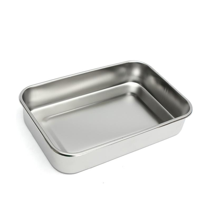 Dental Tray Surgical Nursing Lid Medical Equipment Steriliser Container For Dentist Storage Box Stainless Steel Instrument