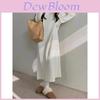 Classic Pure Color A Line Dress With Long Sleeves For Winter Casual Women