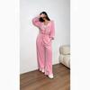 Womens Hooded Casual 2-Piece Set Slim Fit Long Sleeve Top Pants 2026 Lightweight Comfortable Outfit