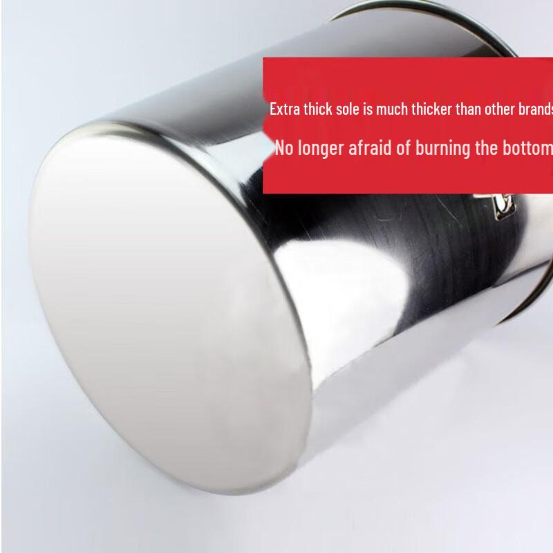 Bieying Hotel Stainless Steel Thickened Soup Pot