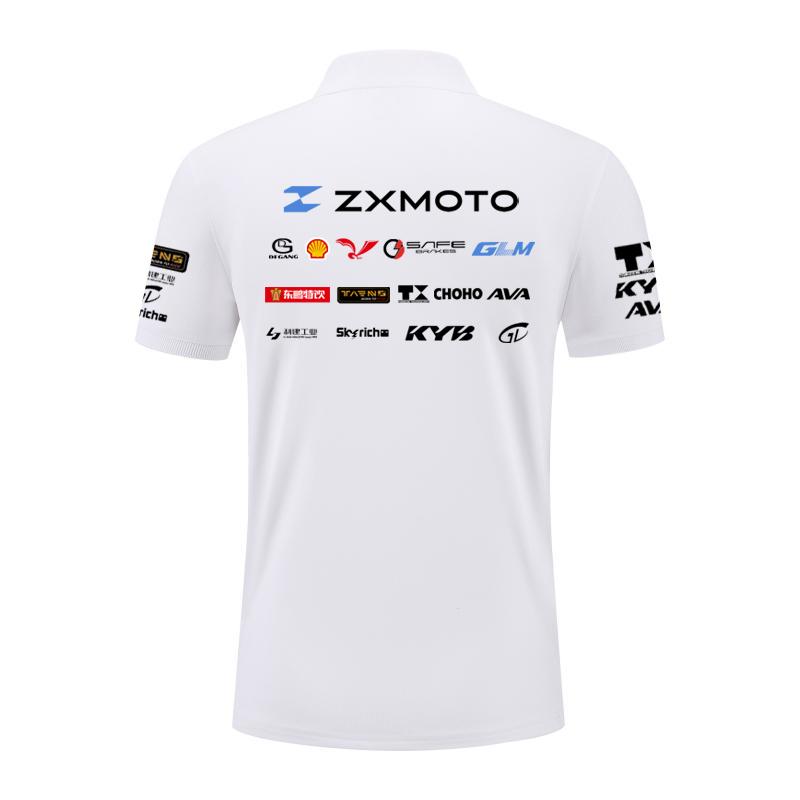 Red Bull 2026 Summer WSbK ZXMOTO Championship Racing Suit Summer Polo Shirt