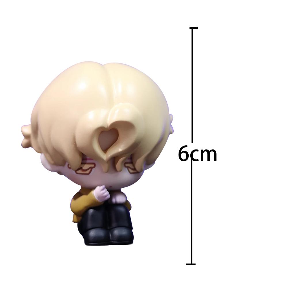 Anime Till Figure Evan Action Figures Cartoon Ivan Doll Mini Doll PVC Cute Model Mizi Sua Figurine Child Toy Gifts 6cm