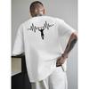 Men'S Summer Outdoor Sports And Casual Short-Sleeve T-Shirts Featuring Trendy Fashion Prints, Relaxed Fit Base Shirts
