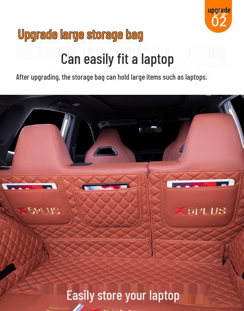 Compatible Trunk Mat for 26 Changan Second-Gen X5Plus Models - Custom Interior Tail Box Mat