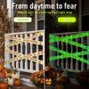 Glow In The Dark Halloween Caution Tape Scary Design Halloween Decoration Tape  Halloween Party