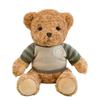 Retro Sweater Bear Plush Toys Children Sleeping Comfort Pillow Grab Machine Doll Home Decoration Gift
