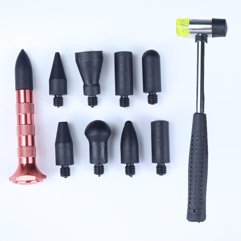 Car Dent Repair Remover Hooks Rods Tools Car Paintless Dent Removal Door Dent Dings Removal Painless Tool for Automotive Hail
