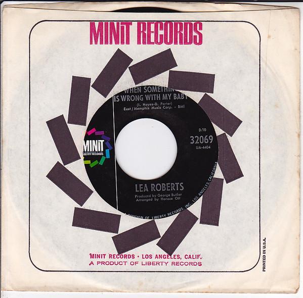 

7inch Record LEA ROBERTS Prove It When Something Is Wrong 32069 MINIT 1969 US SoulFunk Used