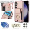 For Samsung Galaxy S23 FE Case Elastic Card Slot PU Leather+TPU Phone Cover