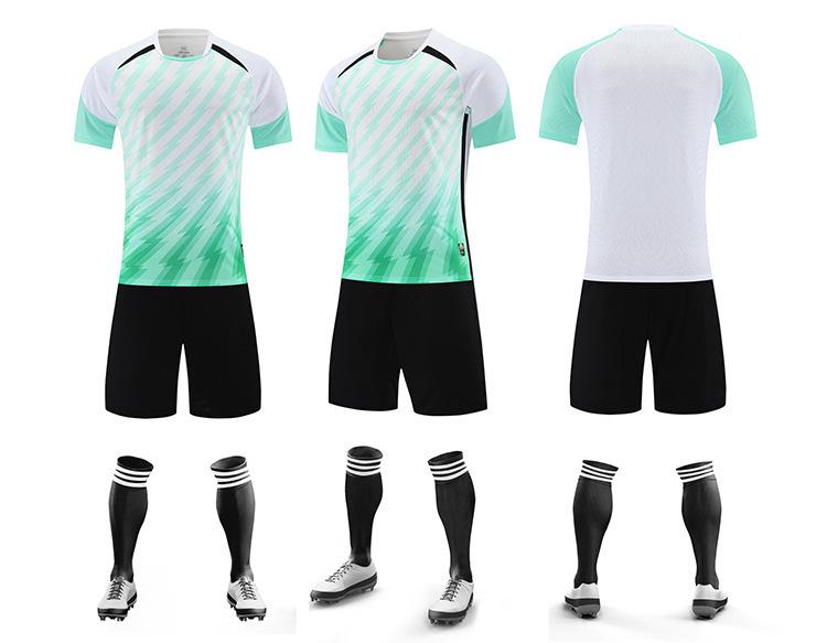 Dětský rychleschnoucí fotbalový dres s krátkým rukávem a potiskem loga pro tým a školní sporty