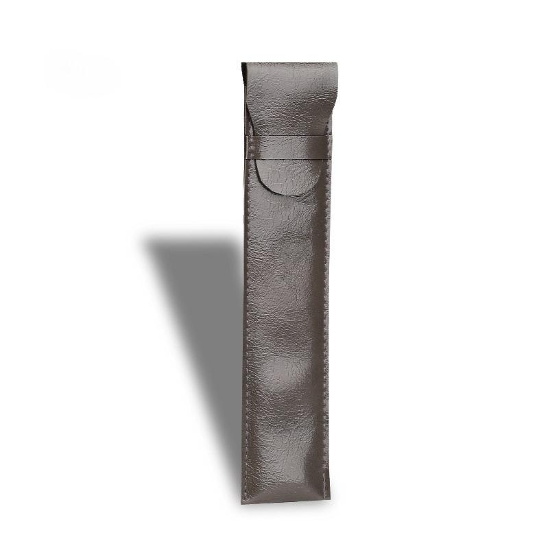 Etui stilou retro Piele naturală Husă creion Husă stilou Papetărie Husă protectoare creativă Rechizite școlare