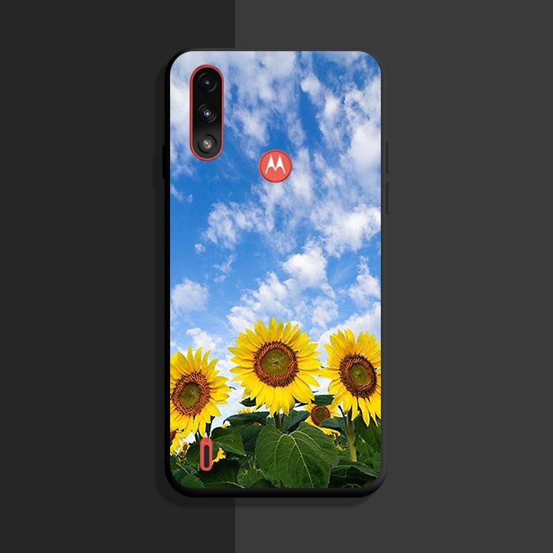 Per Moto E7i Power Custodia TPU Morbida Moda Paraurti in silicone Capa per Motorola Moto E7 Power Plus + Custodie per telefoni E7Power E 7i 7 Cover