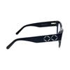 SwarovSki  Sk 5214 001 53mm Womens Cat Eye Eyeglasses 53mm Shiny Black