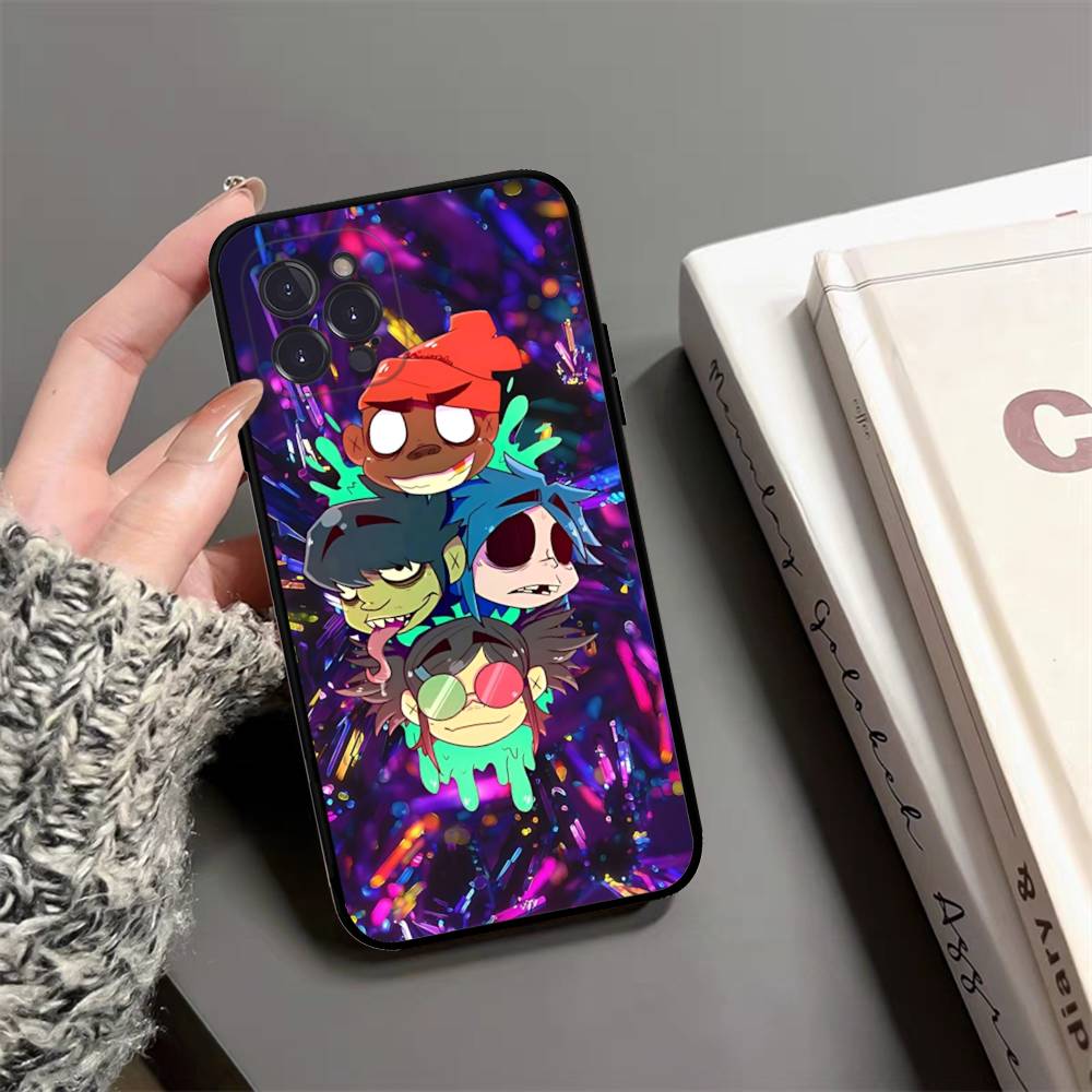 

Art Pop Band G-gorillazS Music Phone Case For Iphone 17 Air 16 15 14 13 12 11 Pro Max 16 15 14 Plus TPU Soft Case iPhone 13pro max