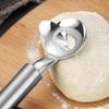 Stainless Steel Cactus Peeler Spoon Shaped Nopales Peeler Ergonomic Handle Noodle Cutter Pie Crust Slicer Versatile Kitchen Gadget