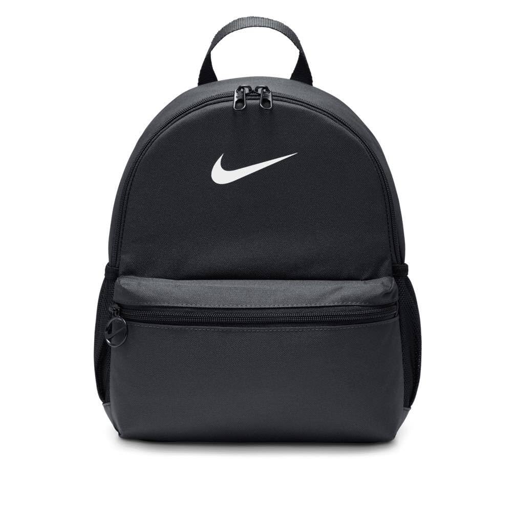 Nike Uni Kids Brasilia Jdi Dark Smoke 33cm H x 25cm W x 13cm D Backpack, Gray/Black/White,
