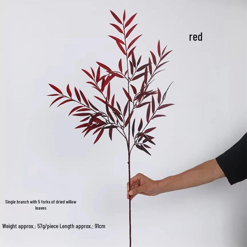 Artificial Nandina Green Plant Decoration for Home, Living Room, Bedroom, and Garden Scenery