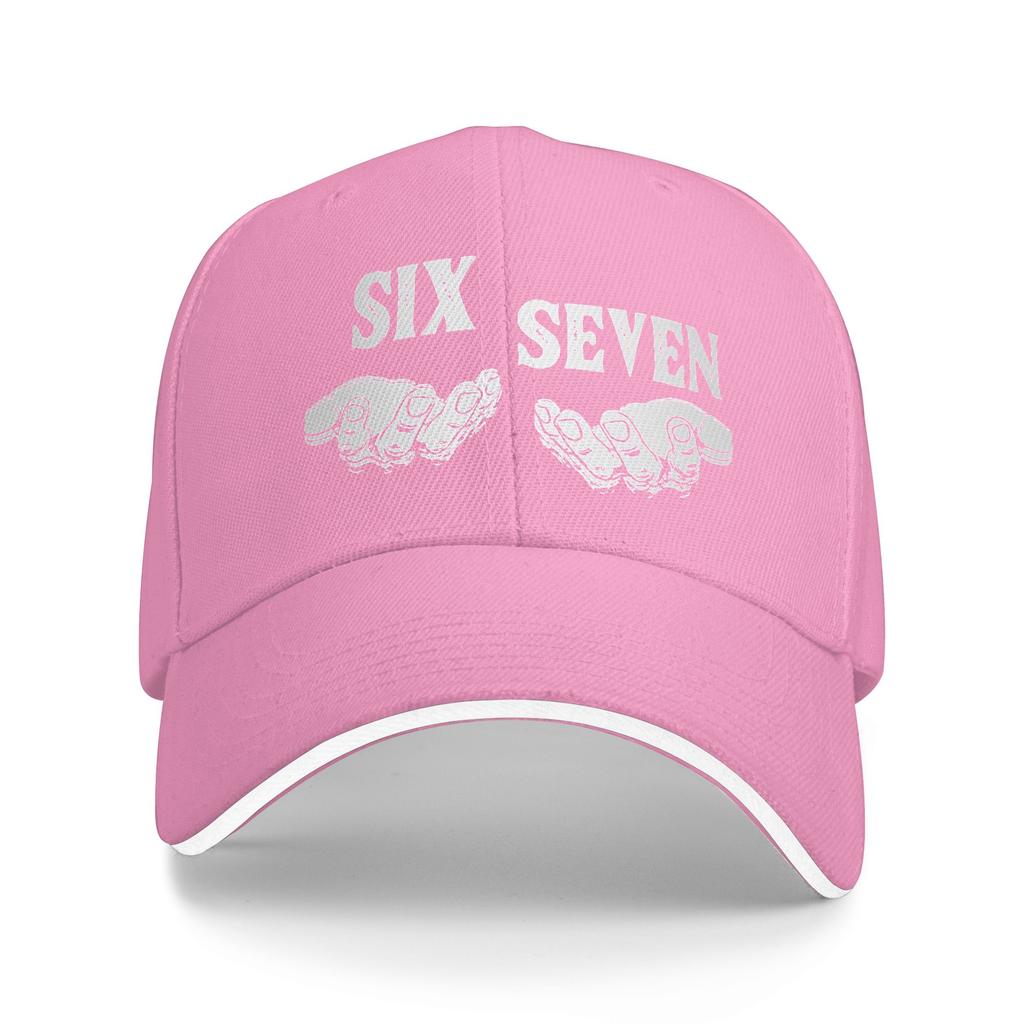 Funny Six Seven Viral Phrase Meme 67 Casual Baseball Cap Summer  Trucker Hat Outdoor Sports Snapback Cap Men Retro Baseball Caps