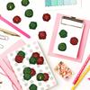 Christmas Stamp Rolls for Artistic and Beautiful Envelope Sealing, Perfect for Projects, Party Decorations, and Office Supplies