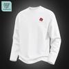 JEANSWEST LIFE Herren 2026 Herbst Amerikanischer Stil Reines Baumwoll-Langarm-T-Shirt