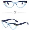 Women's Glasses New Anti Blue Light Retro Personalized Decoration Eyeglass Frame Women