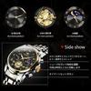 OLEVS Men's Stylish Chronograph Watch Business Analog Waterproof Quartz Gold/Black