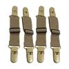 Cinghie Elastiche Flessibili Multiuso con Clip di Fissaggio Fascia Per Prevenire Ciabatte Sgualcite Durante Attività Indoor Outdoor 4pz