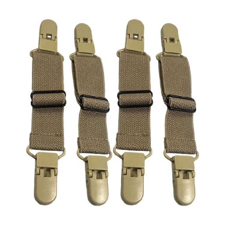 Cinghie Elastiche Flessibili Multiuso con Clip di Fissaggio Fascia Per Prevenire Ciabatte Sgualcite Durante Attività Indoor Outdoor 4pz
