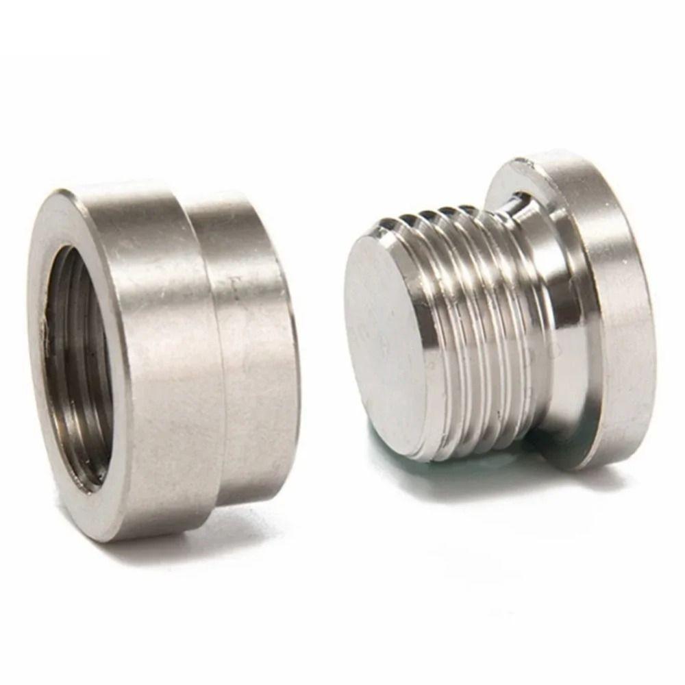 Stainless Steel O2 Sensor Plug M18 Thread Lambda Sensor Nut Oxygen Mounting Bungs  Exhaust System