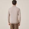 Jinjuan Men's 100% Merino Wool Polo Sweater