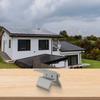1/4pcs Aluminium Standing Seam Clamp For Fixing Structures
