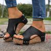 Women's Sandals High Heels Sandals With Wedges Shoes Woman Platform Sandals Summer Peep Toe Heeled Slippers Sandalias De Mujer