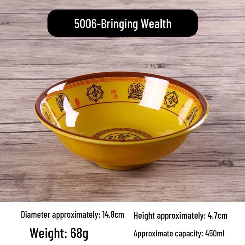 Melamine Commercial Rice & Soup Bowls, 10-Pack